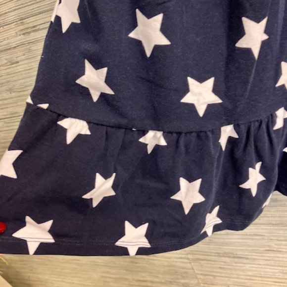 NWT! CROWN & IVY - Star Dress - Girl's Size Small - Navy Blue with White Stars! - Picture 7 of 12